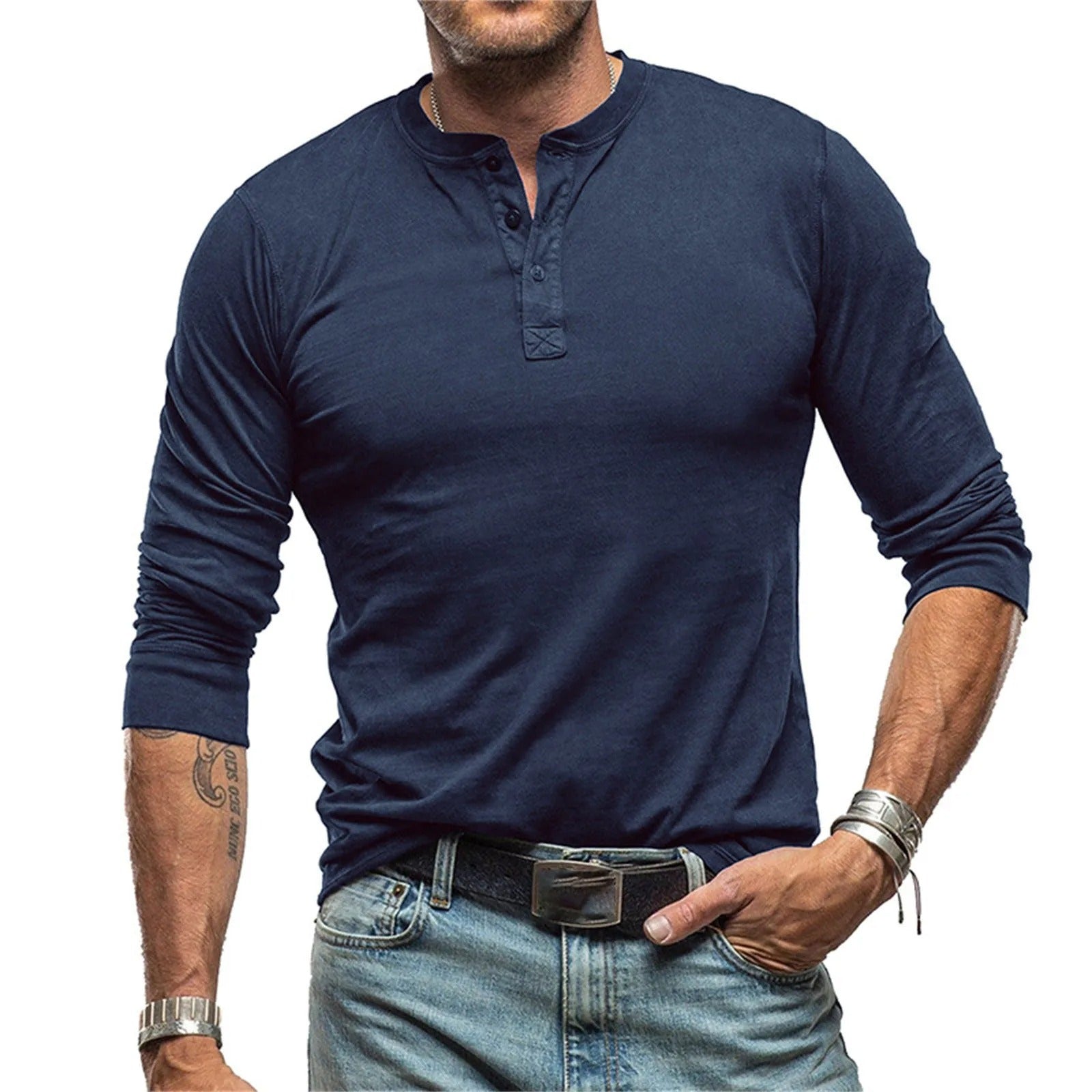 Bleu marine / 4XL