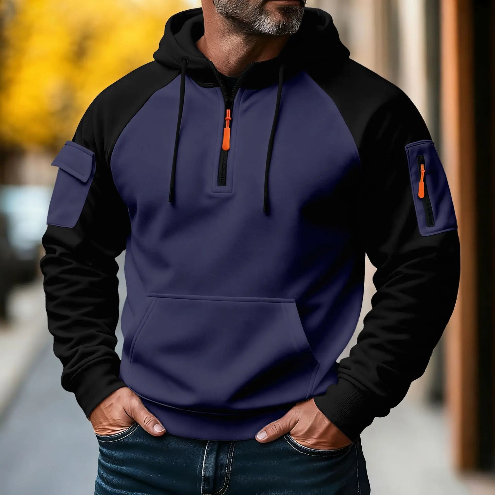 Bleu marine / 3XL