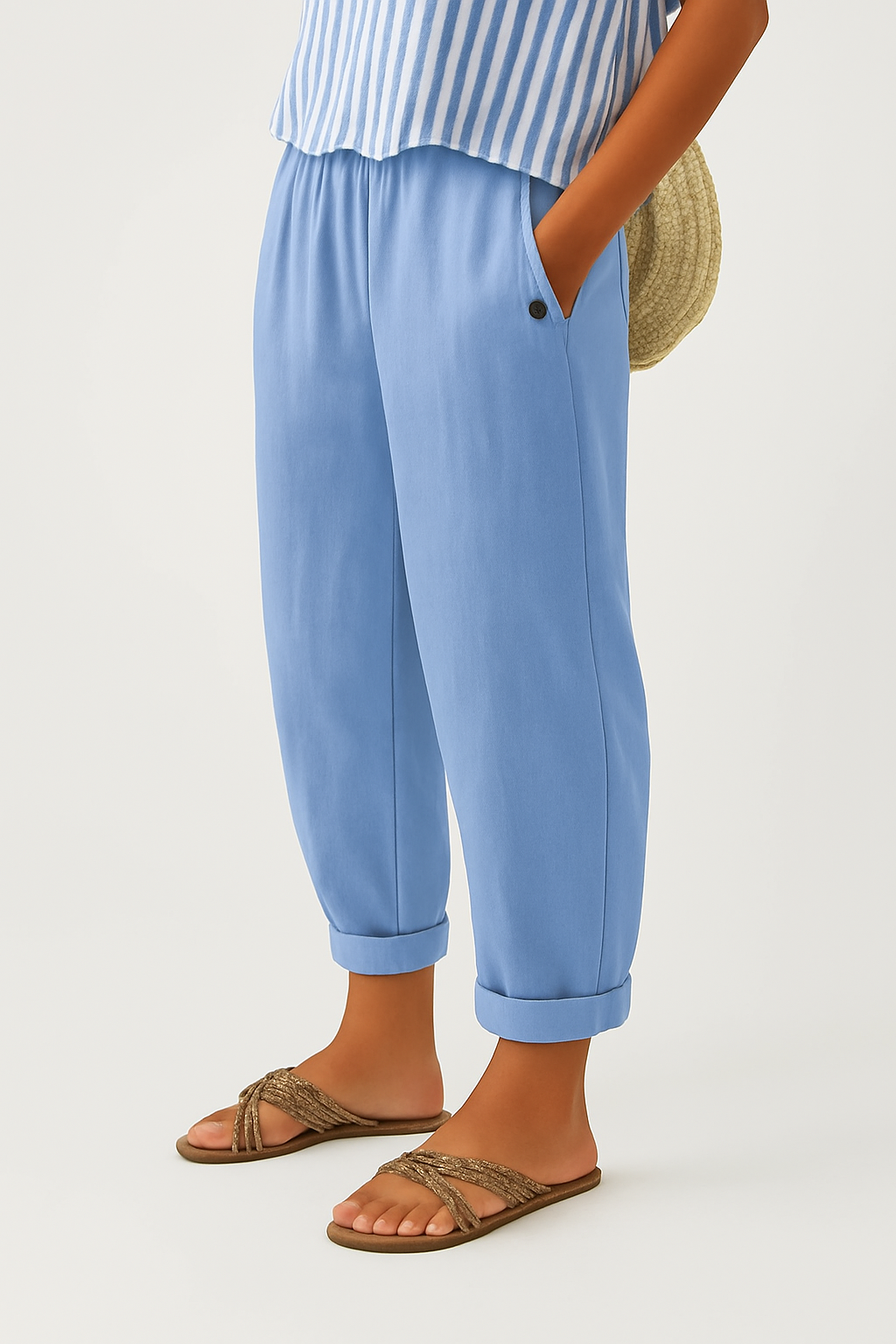 Bleu clair / 4XL