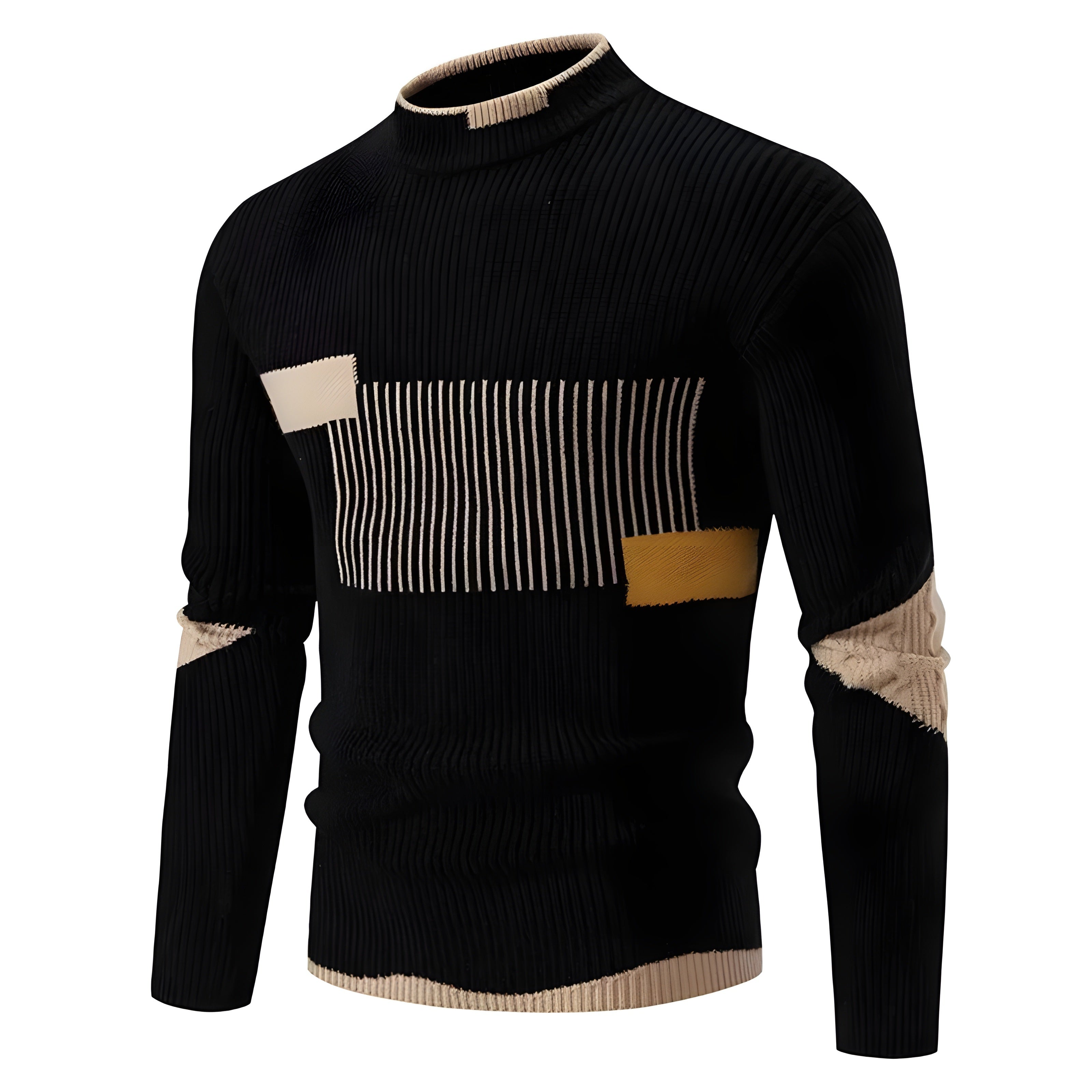 Noir géométrique / 5XL